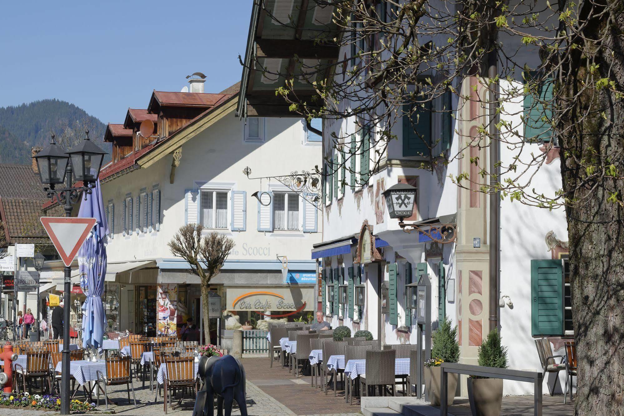 Hotel Alte Post Oberammergau Exterior foto