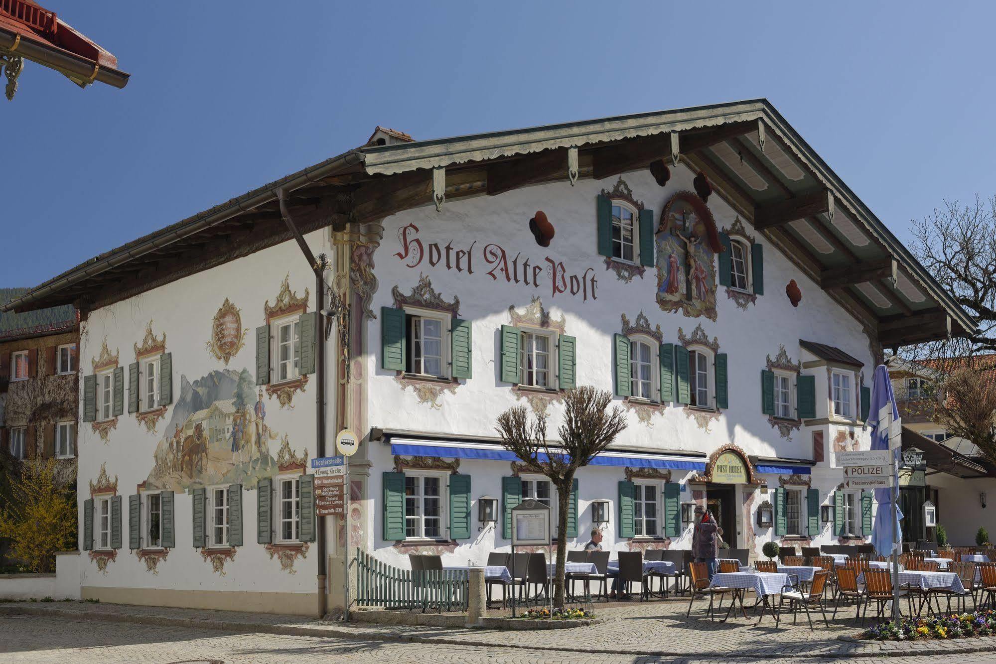 Hotel Alte Post Oberammergau Exterior foto